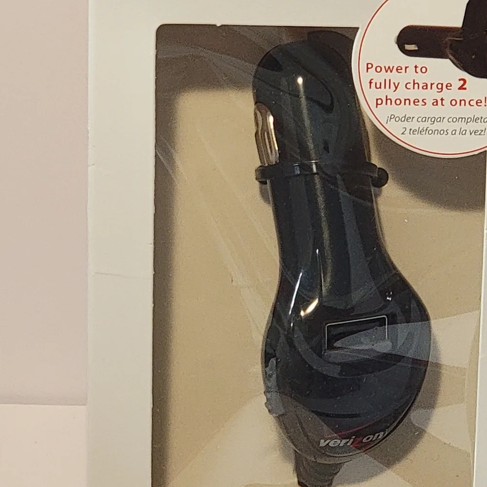 💚 Verizon Car Vehicle Charger With USB Port Universal New‎